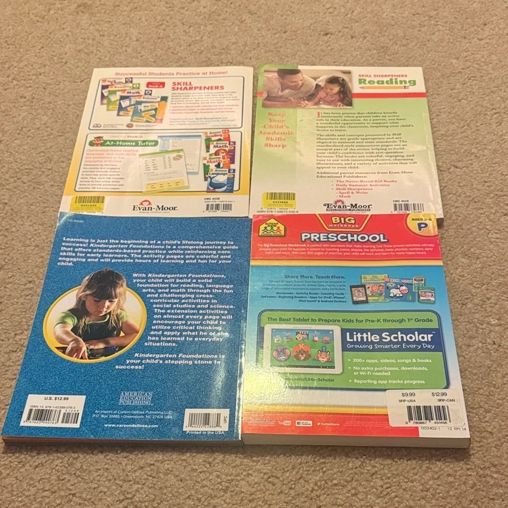 Educational Books Set for Kids